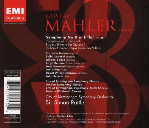 Simon Rattle - Mahler: Symphony No. 8 (2005)