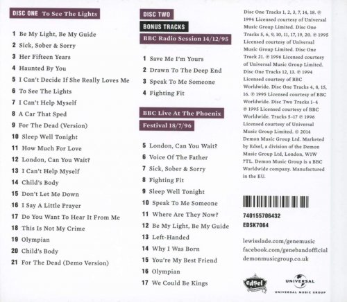 Gene - To See The Lights (Reissue, Expanded Edition) (1996/2014)