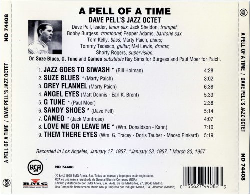 Dave Pell's Jazz Octet - A Pell Of A Time (1957) [1995] CD-Rip