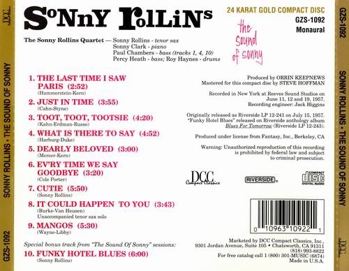 Sonny Rollins - The Sound of Sonny (1957)