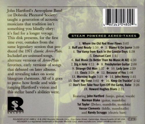 John Hartford – Steam Powered Aereo-Takes (Reissue) (2002)