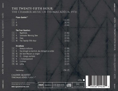 Thomas Adès, Calder Quartet - The Twenty-Fifth Hour: Chamber Music of Thomas Adès (2015) [Hi-Res]