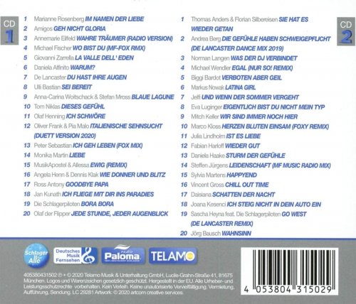 VA - Die Offiziellen deutschen Party & Schlager Charts Vol 14 (2020)