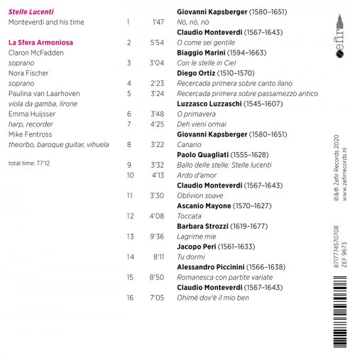 La Sfera Armoniosa, C. McFadden, N. Fischer, P.van Laarhoven, E. Huijsser & Mike Fentross - Stelle lucenti (2020) [Hi-Res]