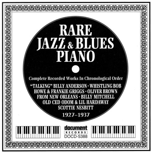 VA - Rare Jazz & Blues Piano (1995)