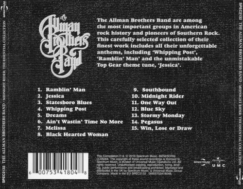 The Allman Brothers Band – Midnight Rider: The Essential Collection (2013)