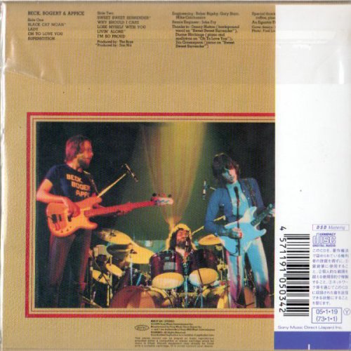 Beck, Bogert & Appice - Beck, Bogert & Appice (1973) [2005]