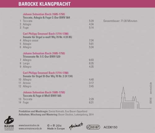 Friedemann Johannes Wieland - Barocke Klangpracht (2014) [Hi-Res]