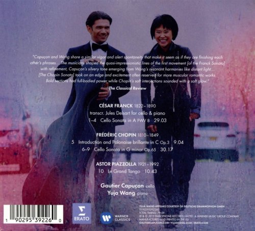 Gautier Capuçon, Yuja Wang - Franck & Chopin: Cello Sonatas (2019) [CD-Rip]