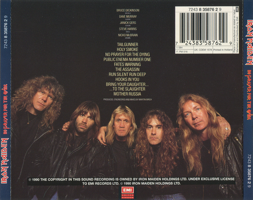 Iron Maiden - No Prayer For The Dying (2CD) (1995)