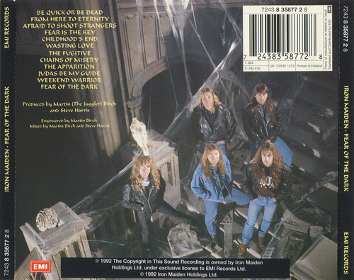 Iron Maiden - Fear Of The Dark (2CD) (1995)