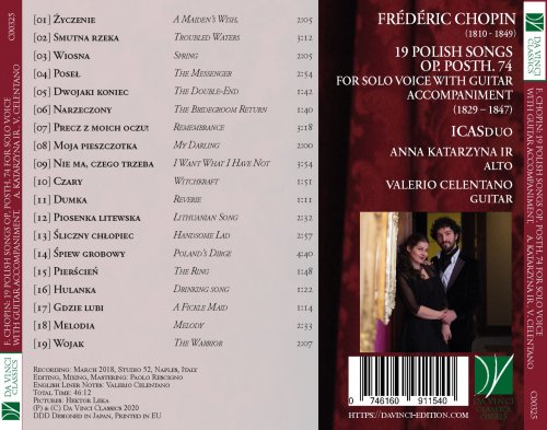 Anna Katarzyna Ir, ICASduo, Valerio Celentano - Frédéric Chopin: 19 ...
