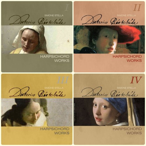 Simone Stella - Dietrich Buxtehude: Complete Harpsichord Works, Vol. 1-4 (2014) [Hi-Res]
