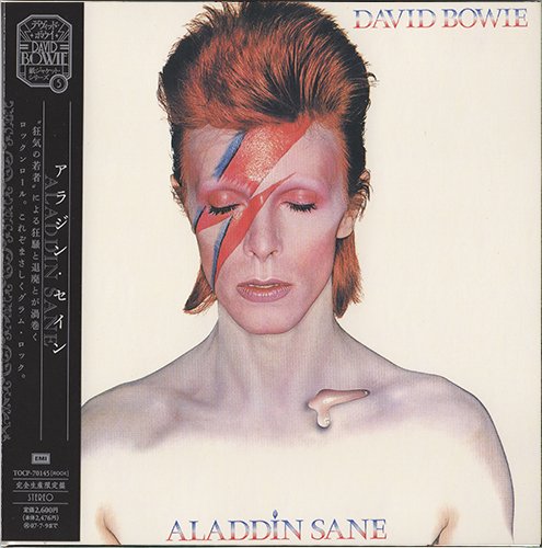 David Bowie - Aladdin Sane (1973/2007) [David Bowie Paper Jacket Series, Item #05]