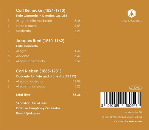 Sebastian Jacot, Odense Symphony Orchestra, David Björkman - Premiere! (2016) [Hi-Res]