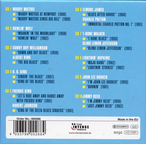 VA - The Greatest Blues Legends. 20 Original Albums (10 CD Box Set) (2015)