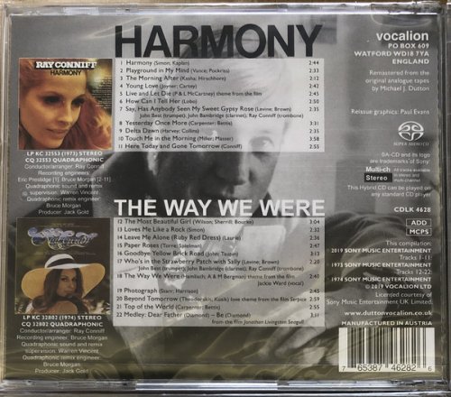 Ray Conniff - Harmony & The Way We Were (1973, 1974) [2019 SACD]