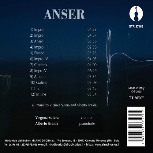 Virginia Sutera & Alberto Braida - Virginia Sutera & Alberto Braida: Anser (2020) [Hi-Res]