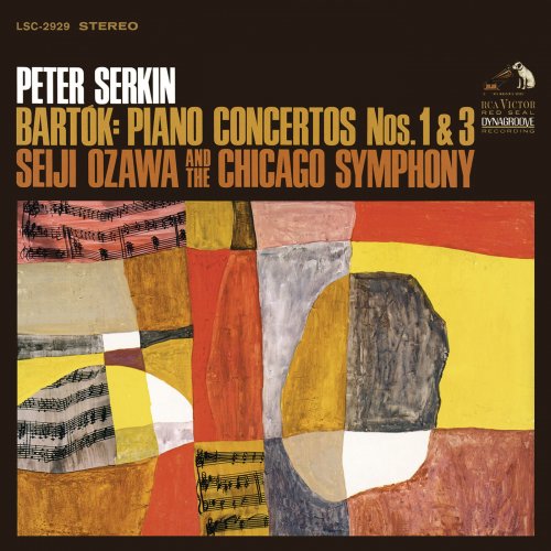 Peter Serkin, Chicago Symphony Orchestra, Seiji Ozawa - Bartók: Piano Concertos Nos. 1 & 3 (2017) Hi-Res