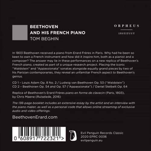 Tom Beghin - Beethoven and His French Piano (2020) [Hi-Res]