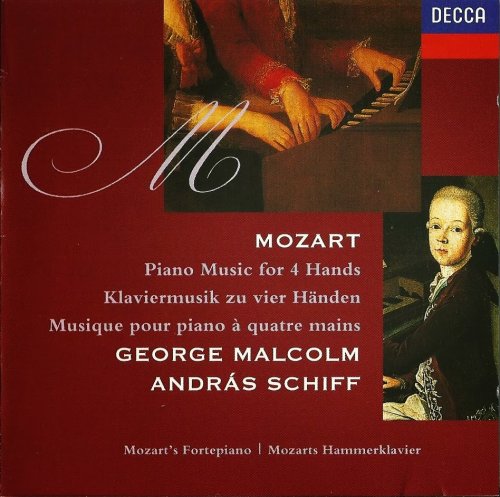 George Malcolm, Andás Schiff - Mozart: Piano Music for 4 Hands (1994)