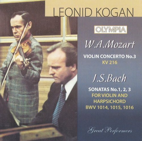 Leonid Kogan - Bach: Sonatas No. 1,2,3; Mozart: Violin Concerto No. 3. Vol. 2 (2003)