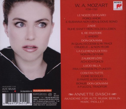 Akademie fur Alte Musik Berlin, Marc Piollet, Annette Dasch - Mozart (2008)