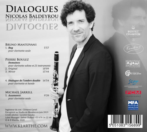 Nicolas Baldeyrou - Dialogues (2020) [Hi-Res]