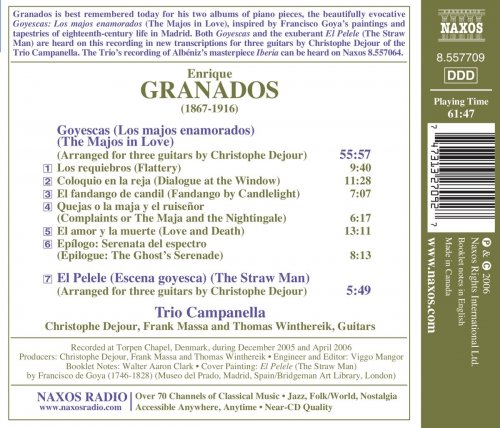Campanella Trio - Granados: Goyescas, El Pelele (arr. for 3 guitars) (2006)