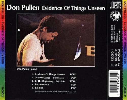 Don Pullen - Evidence of Things Unseen (1983) 320 kbps+CD Rip