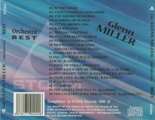 Glenn Miller Orchestra - Best (1999) FLAC