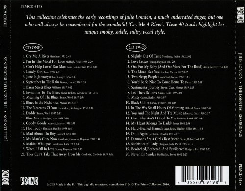 Julie London - The Essential Recordings (2016) FLAC