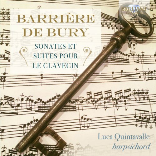 Luca Quintavalle - Barrière, De Bury: Sonates et suites pour le clavecin (2017) [Hi-Res]