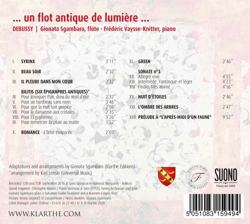 Frédéric Vaysse-Knitter & Gionata Sgambaro - …un flot antique de lumière… (2020) [Hi-Res]