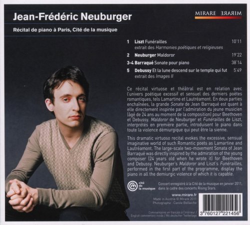 Jean Frédéric Neuburger - Barraqué: Piano Sonata (2011) [Hi-Res]