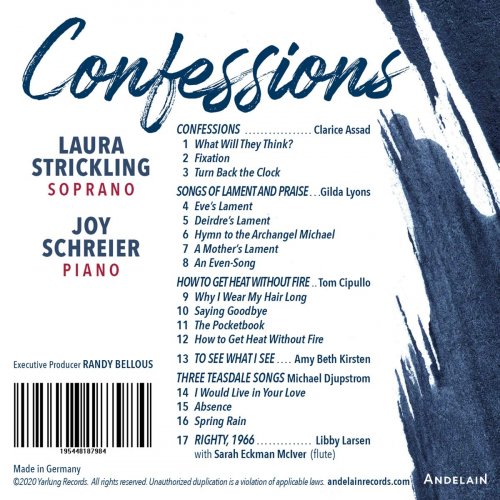 Laura Stricking, Joy Schreier, Sarah Eckman McIver - Confessions (2020) [Hi-Res]