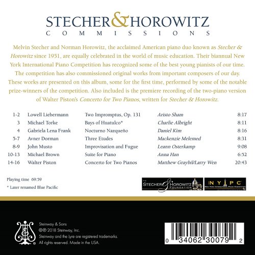 Aristo Sham, Charlie Albright, Daniel Kim, Mackenzie Melemed, Leann Osterkamp, Anna Han, Matthew Graybil, Larry Weng - Stecher & Horowitz Commissions (2018) [Hi-Res]