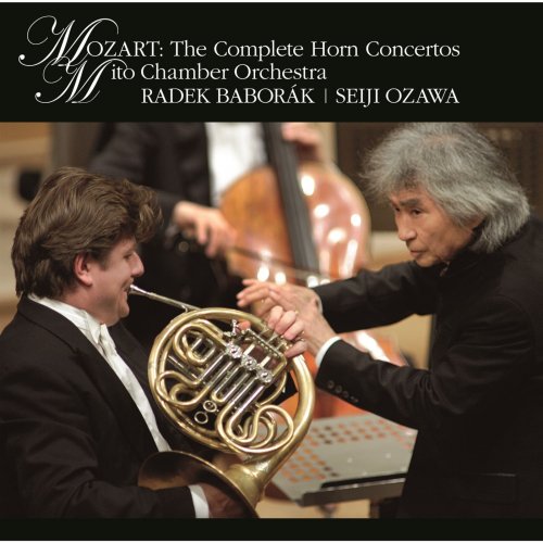 Seiji Ozawa & Radek Baborak - Mozart: The Complete Horn Concertos (2020) [Hi-Res]