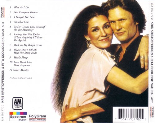 Kris Kristofferson & Rita Coolidge - Natural Act (1979/1998)