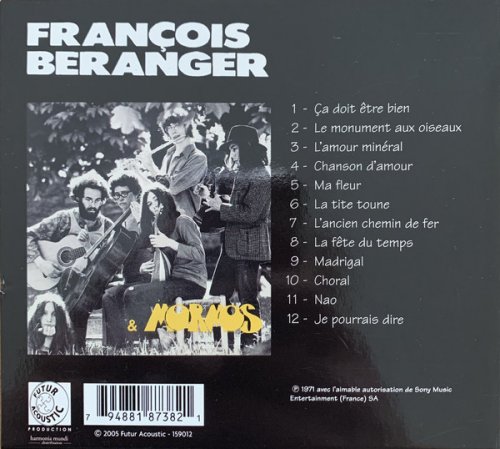 François Béranger & Mormos – "Ça Doit Être Bien..." (Reissue) (1971/2005)