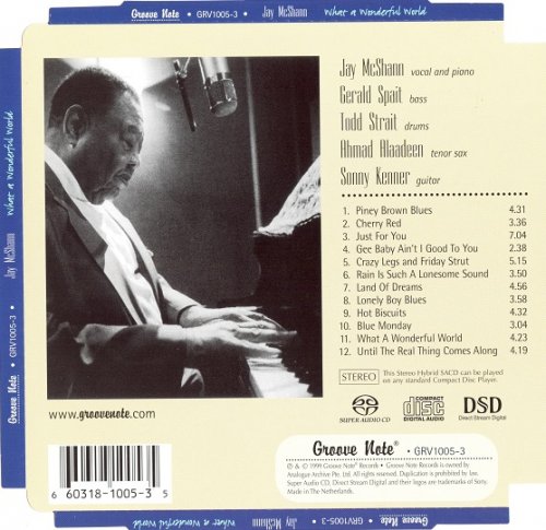 Jay McShann - What A Wonderful World (1999) [SACD]
