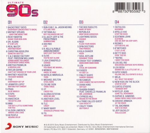 VA - Ultimate 90s (2015) 320 kbps