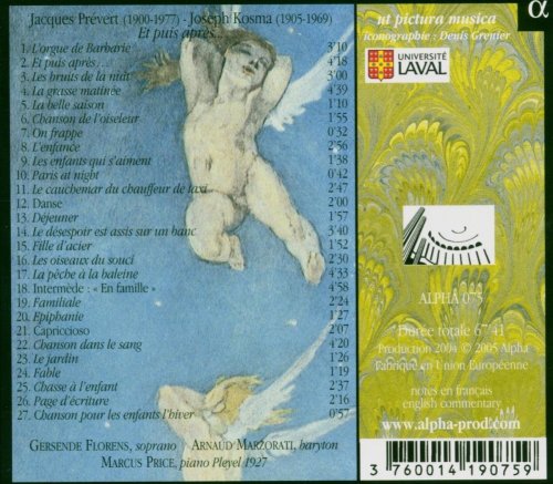Joseph Kosma, Jacques Prévert - Et puis après... (2005)