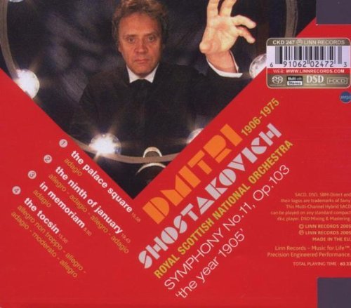 Royal Scottish National Orchestra, Alexander Lazarev -  Shostakovich: Symphony No. 11 Op. 103 "The Year 1905" (2005) [SACD]