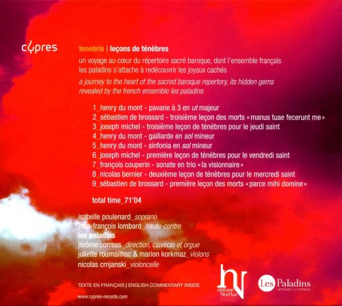 Les Paladins, Jérôme Corréas - Tenebris: Leçons de ténèbres (2012) [Hi-Res]