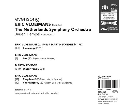 Eric Vloeimans, The Netherlands Symphony Orchestra, Jurjen Hempel - Evensong (2013) [Hi-Res]