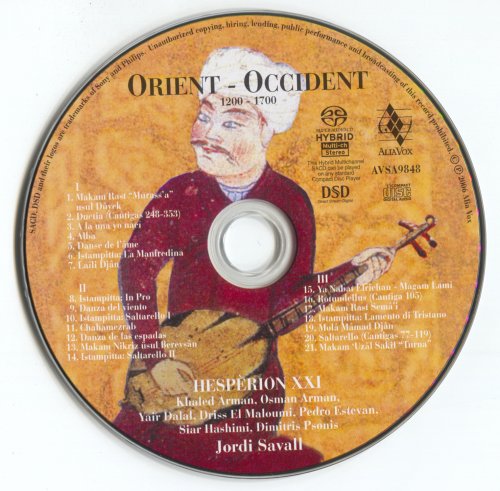 Jordi Savall, Hespèrion XXI - Orient-Occident, 1220-1770 (2006) [SACD]