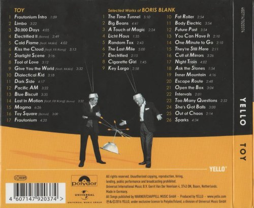 Yello - Toy [2CD Unofficial Release] (2016)