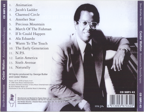 Cedar Walton - Animations / Soundscapes (2010)