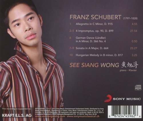 See Siang Wong - Schubert: 4 Impromptus Op. 90, Piano Sonata In A Major (2013)